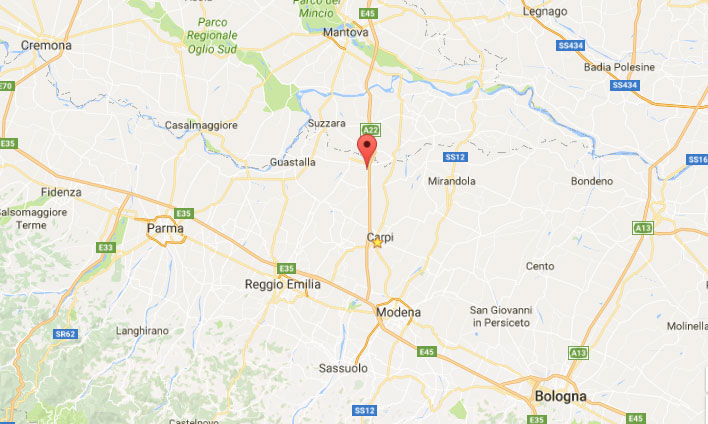 Capannoni Brennero - Modena - Mantova